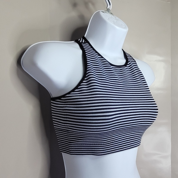 Spiritual Gangster Striped Crop Top Size XS/S - Picture 9 of 11